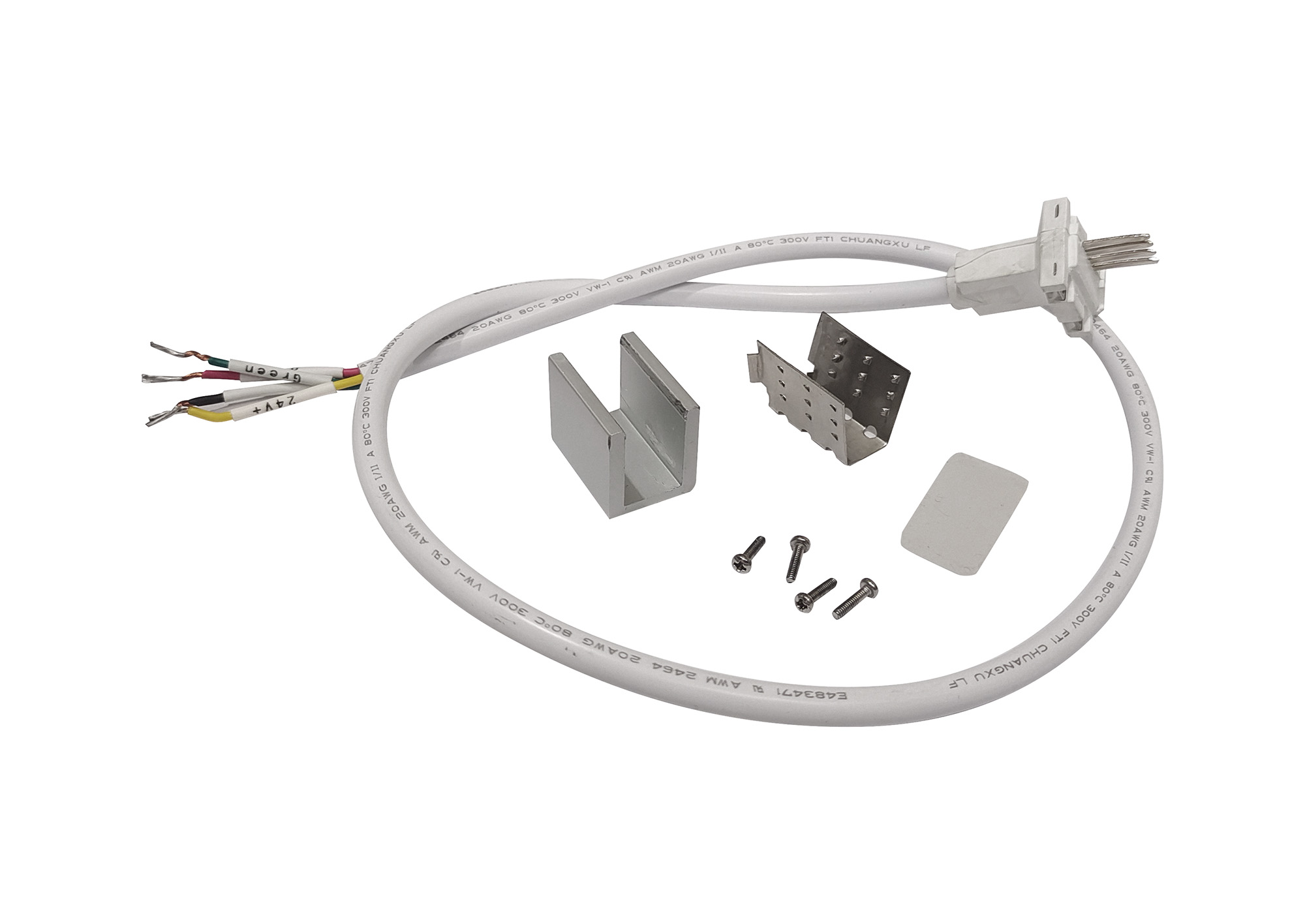 DX770062  Nexi 60 SF  Front Right Side Connection Kit, 0.6m PVC Cable, IP67